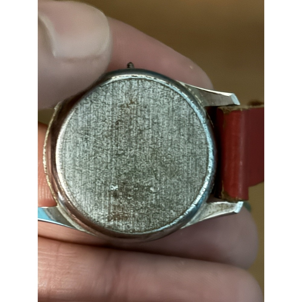 Vintage Swiss MICKEY MOUSE Red Hands Swiss Made Watch,‎ For Parts - Picture 6 of 9
